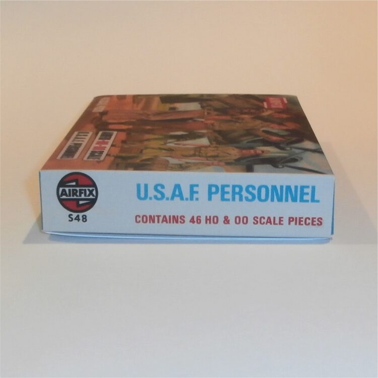 Airfix Empty USAF Personnel Early Repro Box 1:76 HO OO Scale #S48 - Image 4