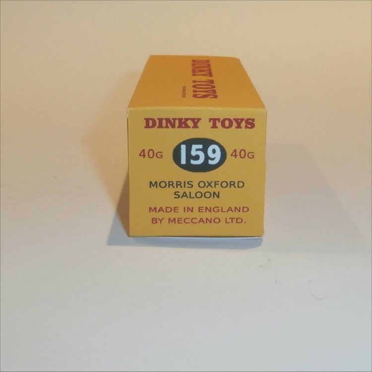 Dinky Toys 159 Morris Oxford Saloon - Brown - Repro Box - Image 5