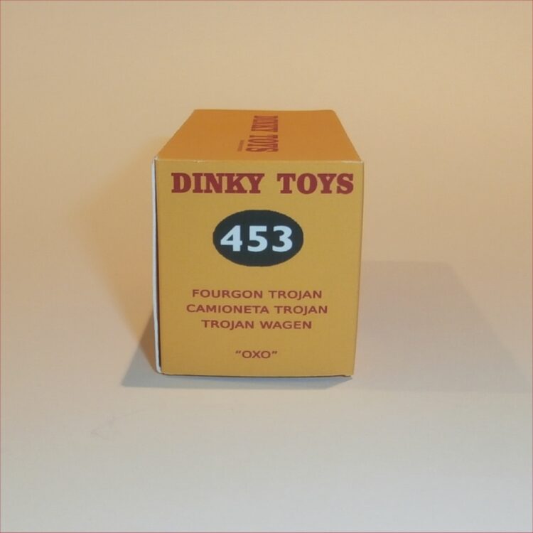 Dinky Toys 453 Trojan Van 'Oxo' Repro Box - Image 3