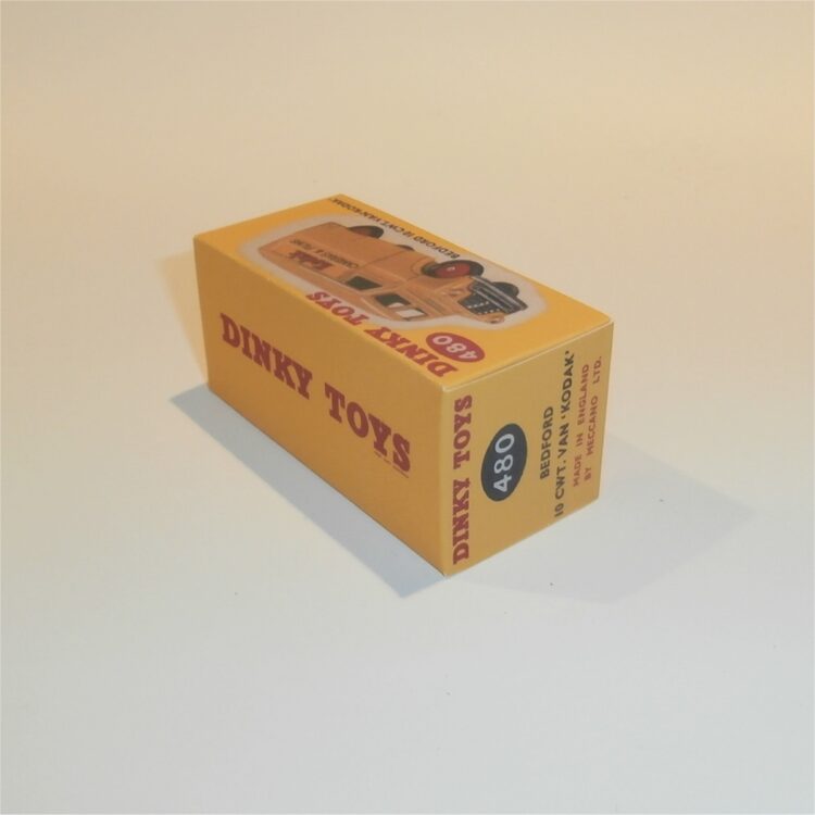 Dinky Toys 480 Bedford 10 CWT Van 'Kodak' Repro Box - Image 2