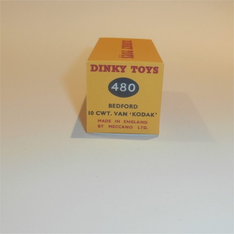 Dinky Toys 480 Bedford 10 CWT Van 'Kodak' Repro Box - Image 3