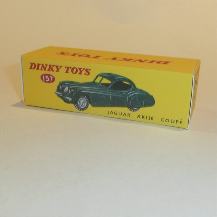 Dinky Toys 157 Jaguar XK120 - Red - Repro Box - Image 2