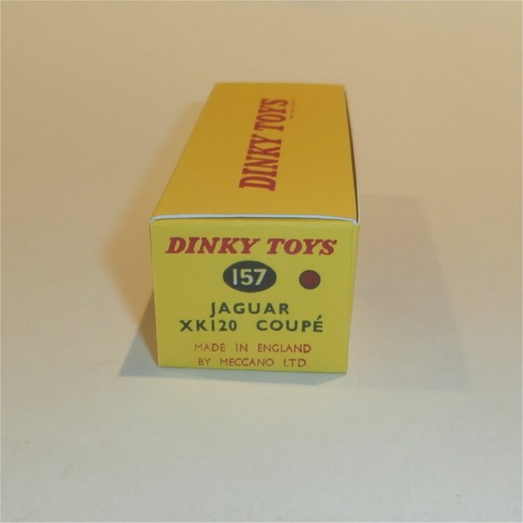 Dinky Toys 157 Jaguar XK120 - Red - Repro Box - Image 3