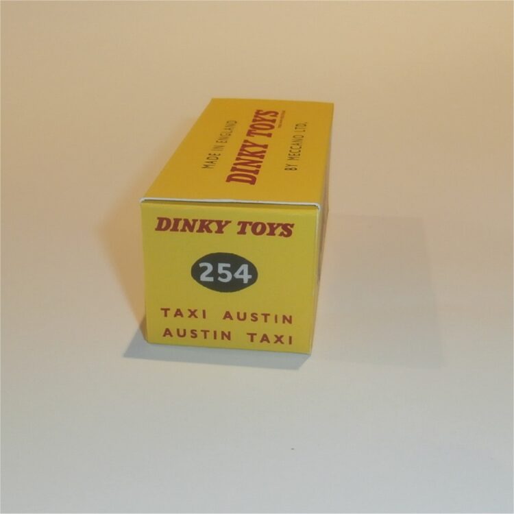 Dinky Toys 254 Austin Taxi Repro Box - Image 3