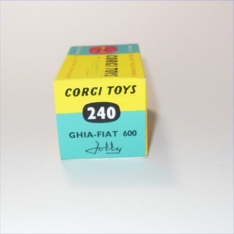 Corgi Toys  240 Fiat 600 Ghia Jolly Repro Box - Image 3