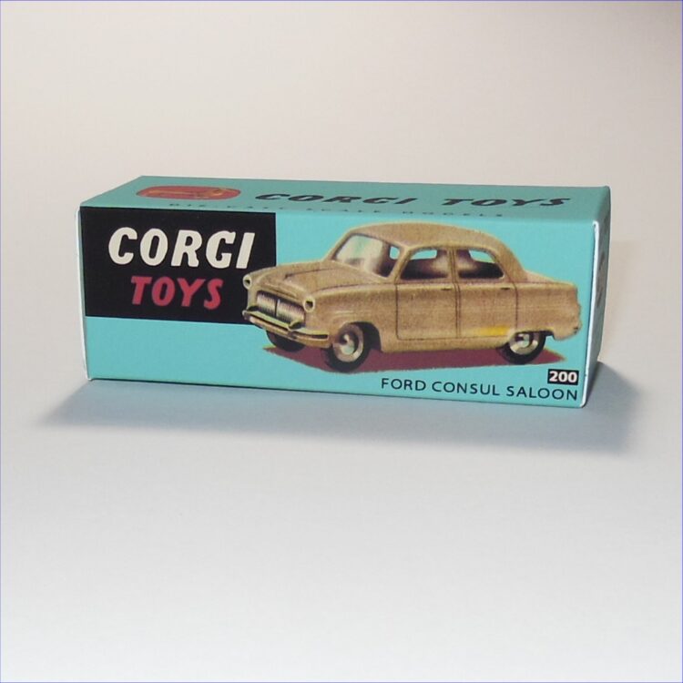 Corgi Toys  200 Ford Consul Repro Box