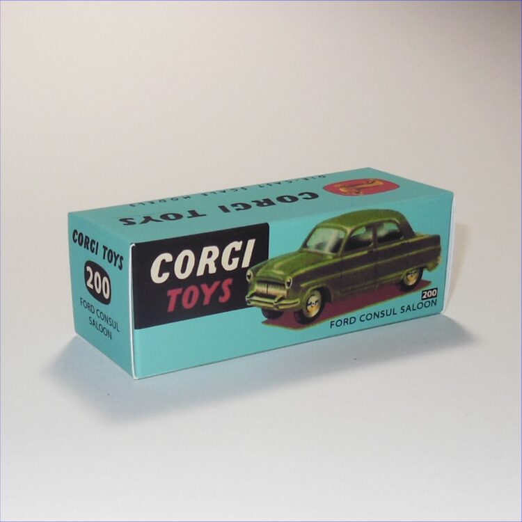 Corgi Toys  200 Ford Consul Repro Box - Image 3