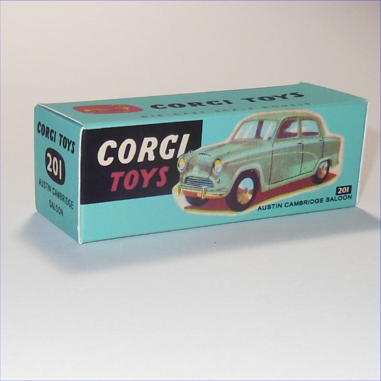 Corgi Toys  201 Austin Cambridge Repro Box - Image 3