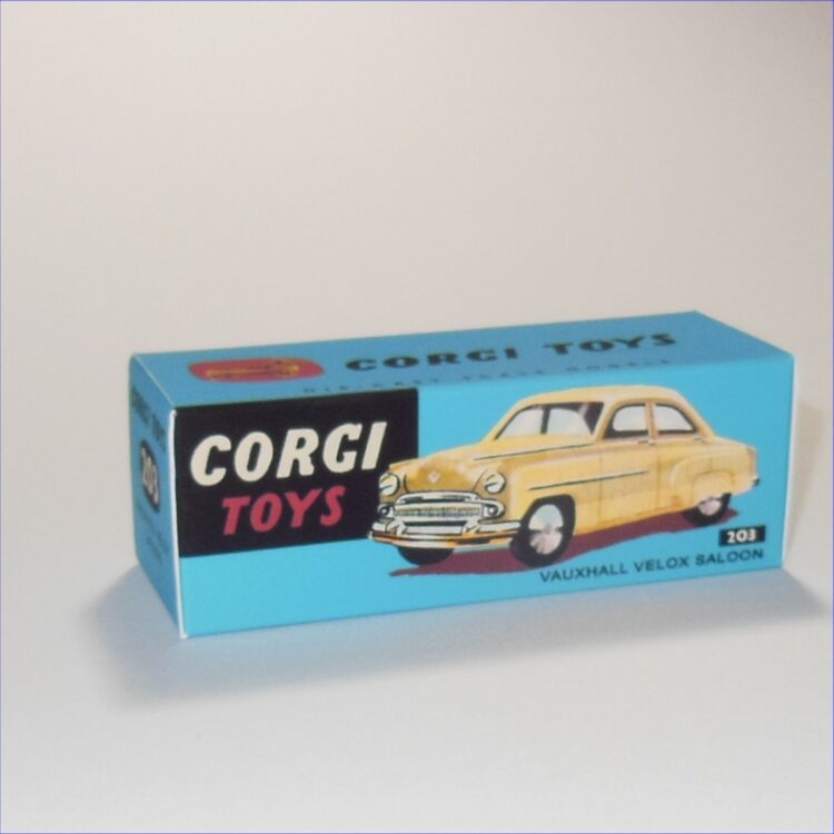 Corgi Toys  203 Vauxhall Velox Repro Box - Image 3