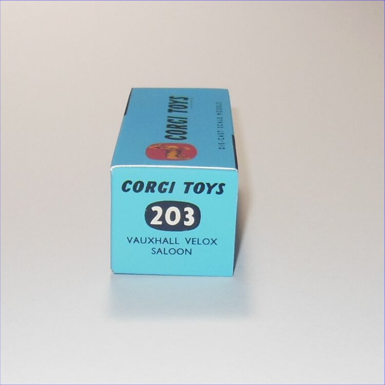 Corgi Toys  203 Vauxhall Velox Repro Box - Image 4