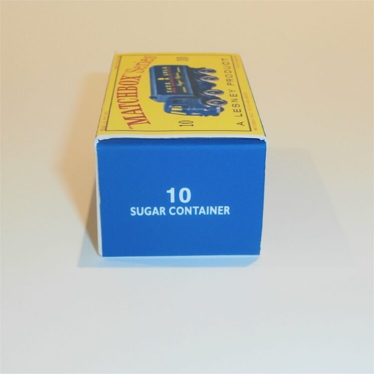 Matchbox Lesney 10c Sugar Container Truck Empty D Style Repro Box - Image 3