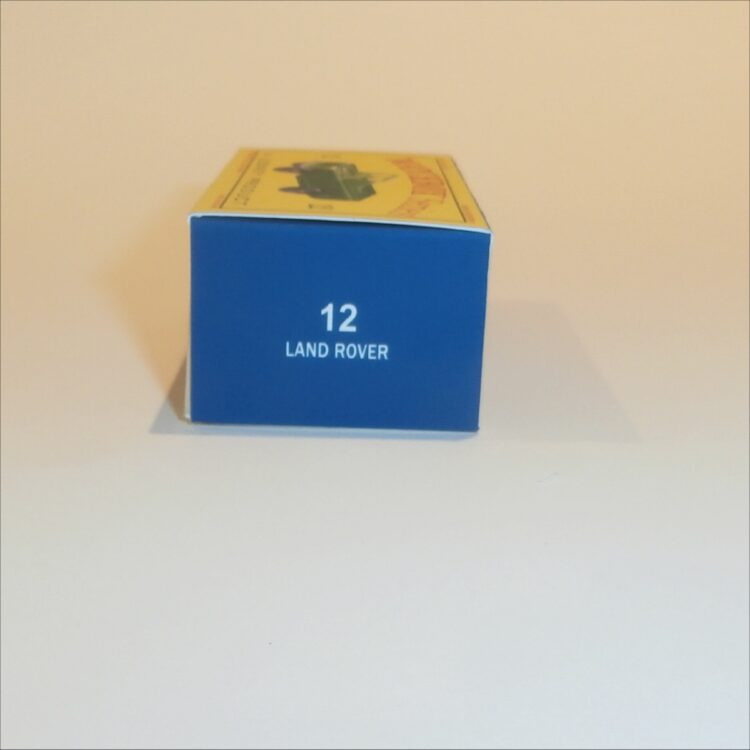 Matchbox Lesney 12b Land Rover Empty D Style Repro Box - Image 3