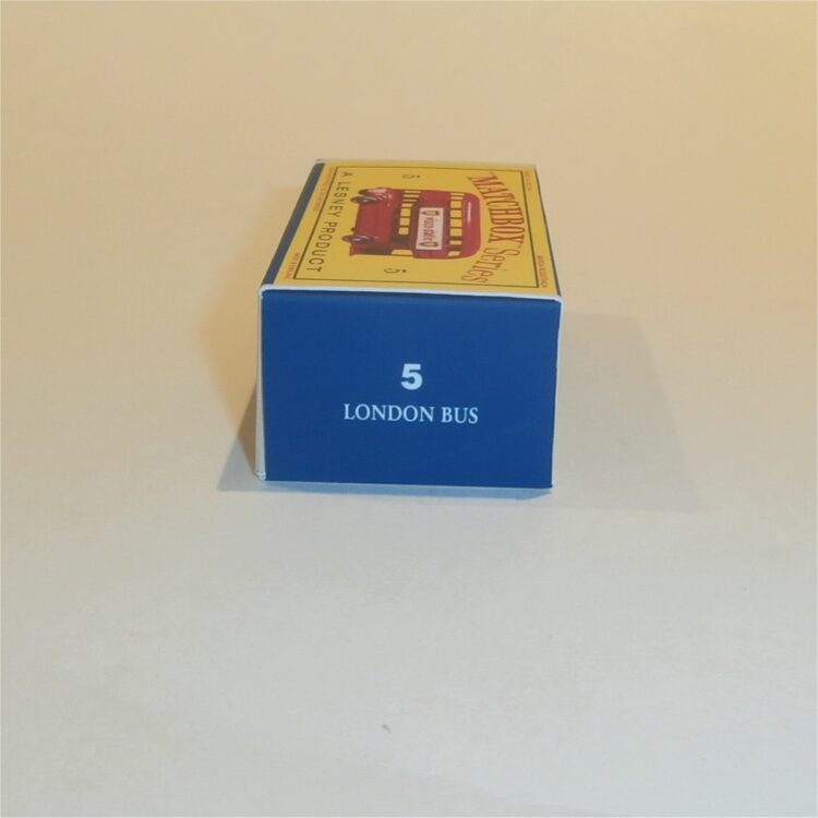 Matchbox Lesney  5c London Bus Empty D Style Repro Box - Image 3